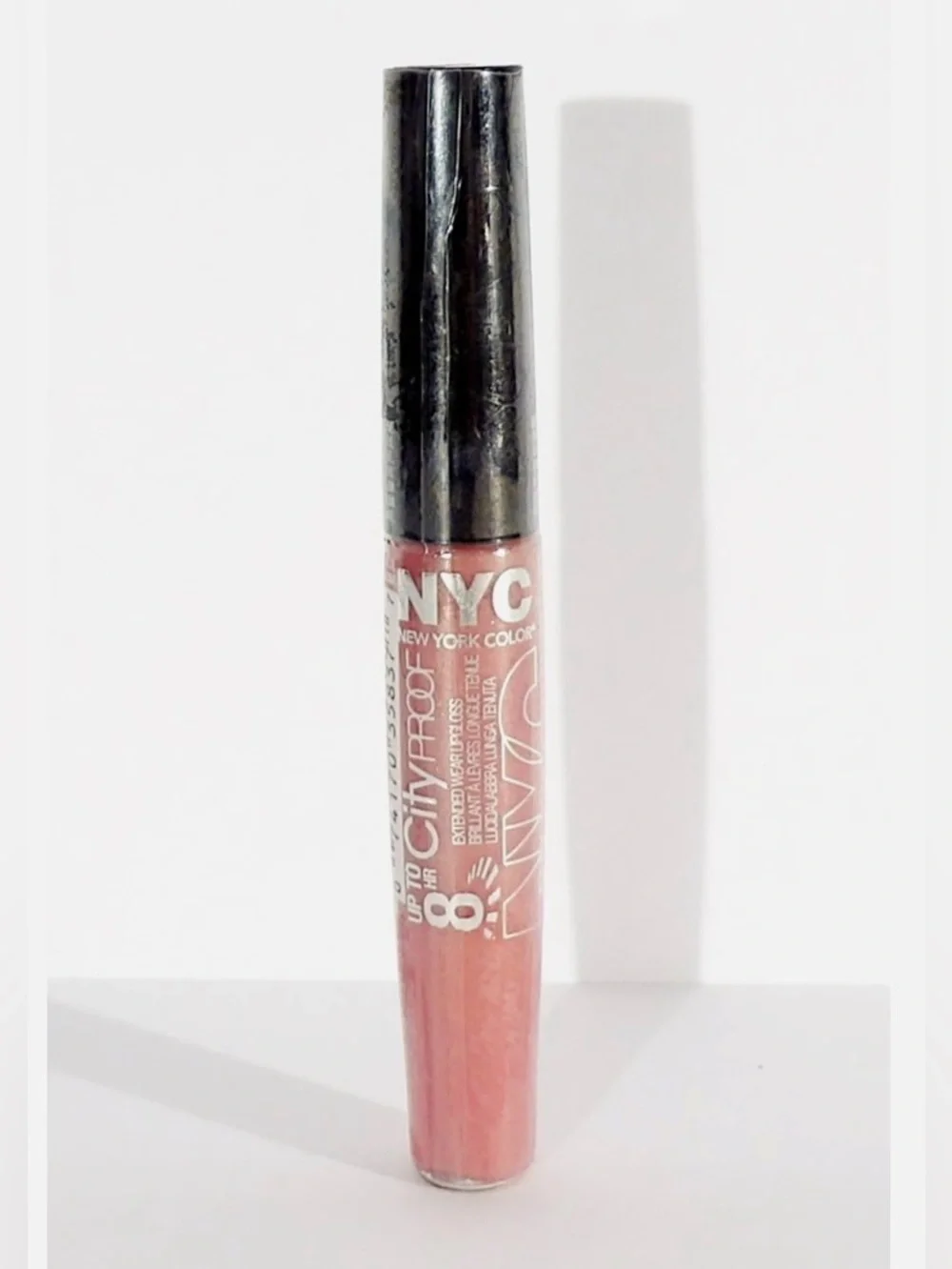 NYC PERPETUALLY HOT PINK 8hr wear Lip Gloss